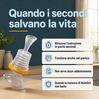 Dispositivo anti-soffocamento per adulti e bambini