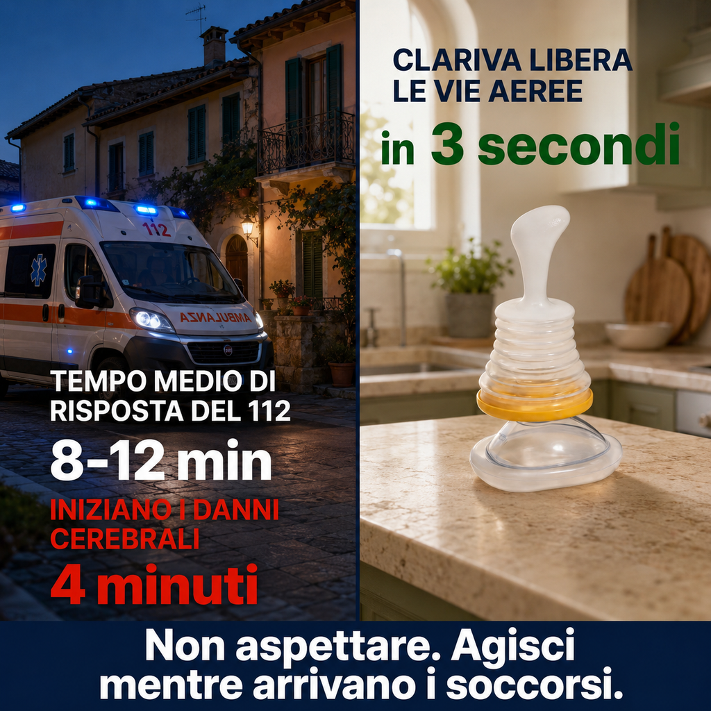 Dispositivo anti-soffocamento per adulti e bambini