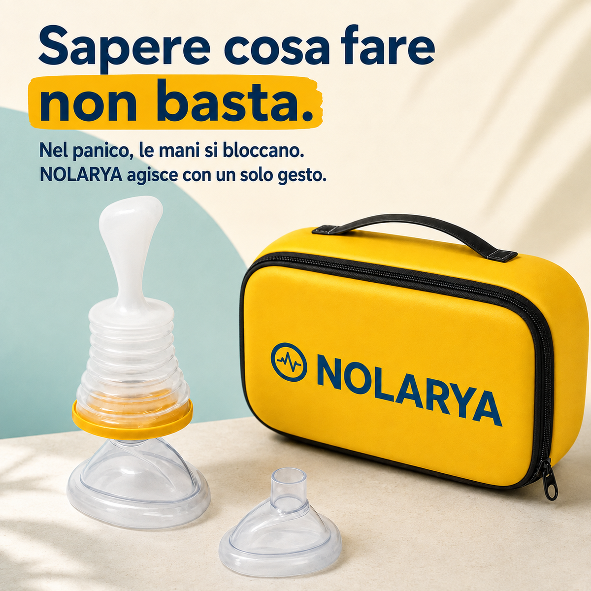 Dispositivo anti-soffocamento per adulti e bambini