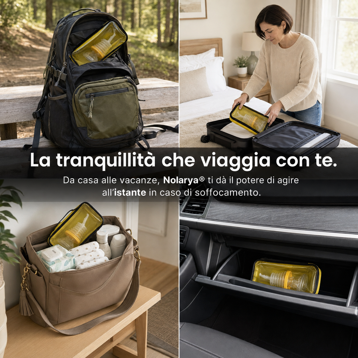 Dispositivo anti-soffocamento per adulti e bambini