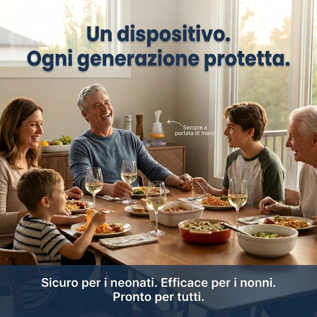 Dispositivo anti-soffocamento per adulti e bambini
