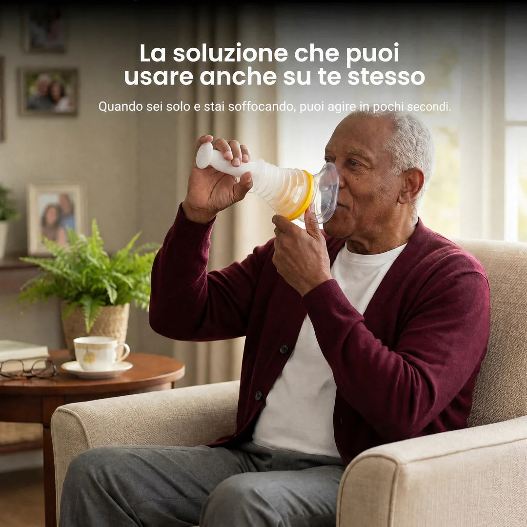 Dispositivo anti-soffocamento per adulti e bambini