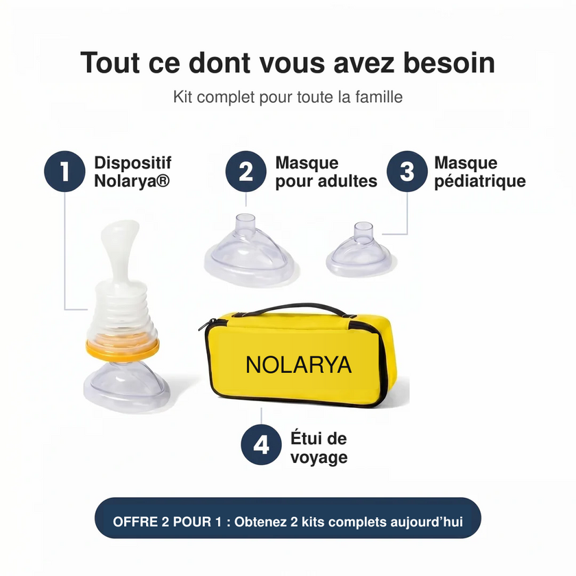 Contenu du kit Nolarya